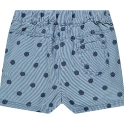 Short à rayures et pois all-over