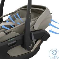 Siège-auto bébé Coral Slide Pro i-Size Sapphire Sand