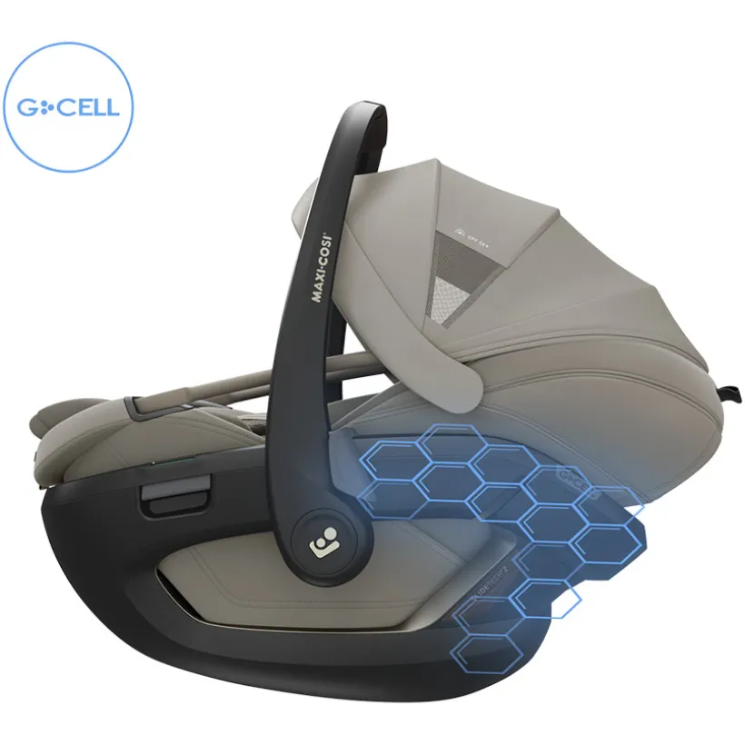 Siège-auto bébé Coral Slide Pro i-Size Sapphire Sand