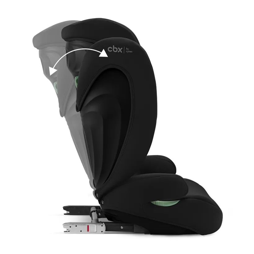 Siège-auto ceinturé Solution B i-Fix volcano black