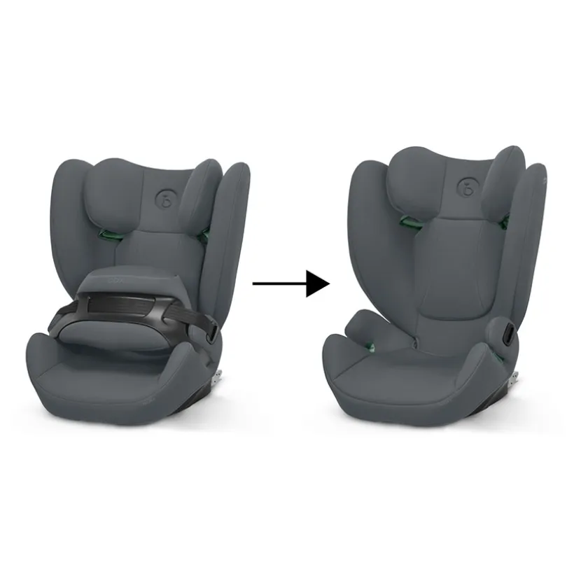 Siège-auto i-Size avec bouclier Pallas B cobblestone grey
