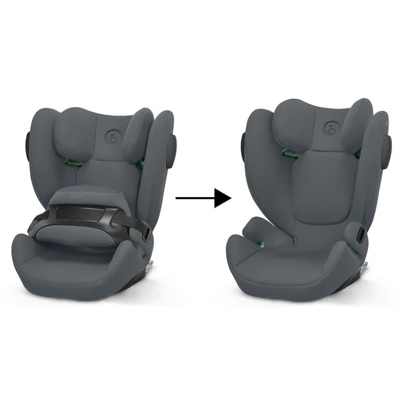 Siège-auto i-Size avec bouclier Pallas B3 cobblestone grey
