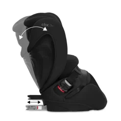 Siège-auto i-Size avec bouclier Pallas B pure black