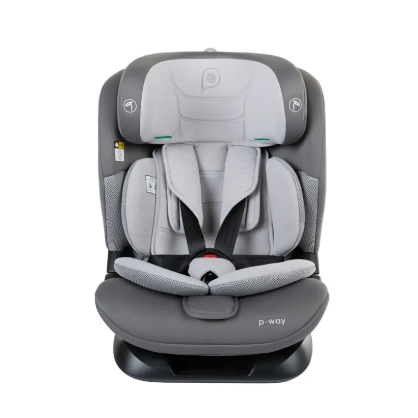 Siège-auto i-Size 76-150 cm P-Way gris
