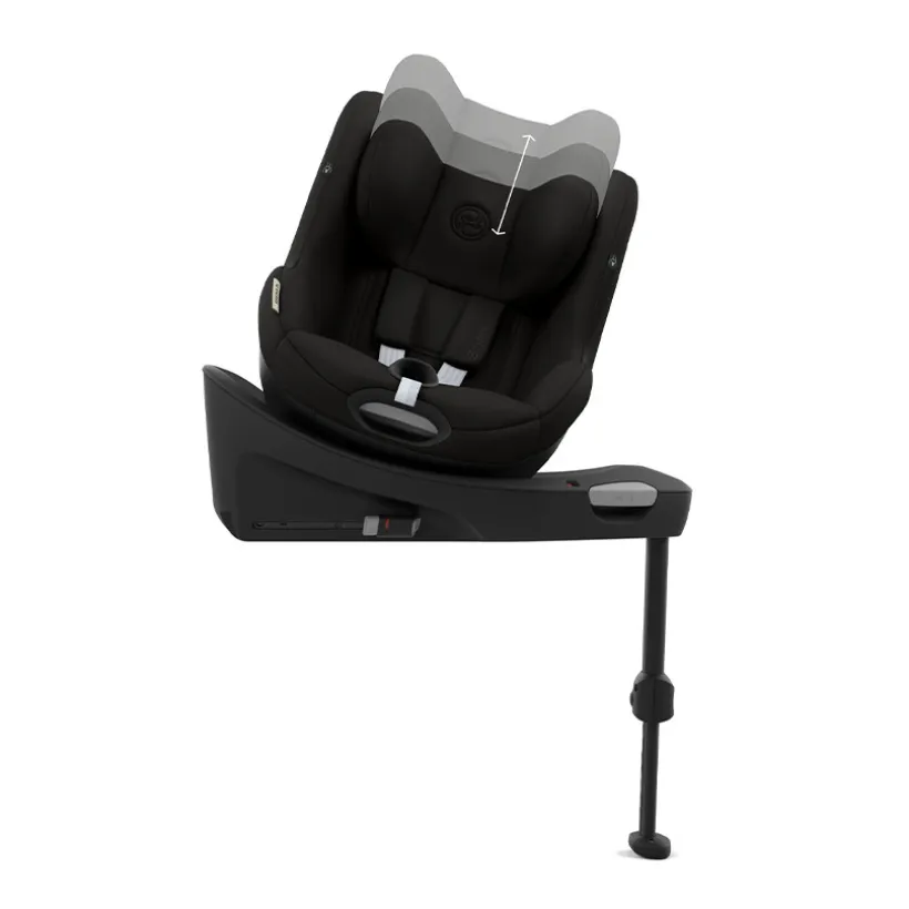 Siège-auto pivotant i-Size Sirona Gi tissu Comfort magic black