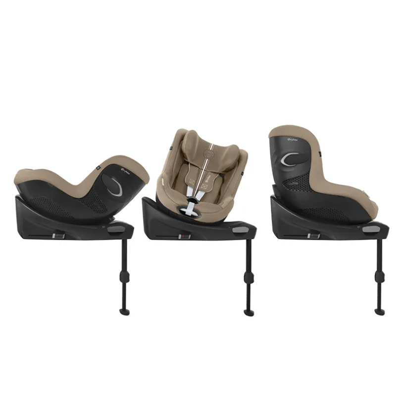 Siège-auto pivotant i-Size Sirona Gi tissu Plus almond beige