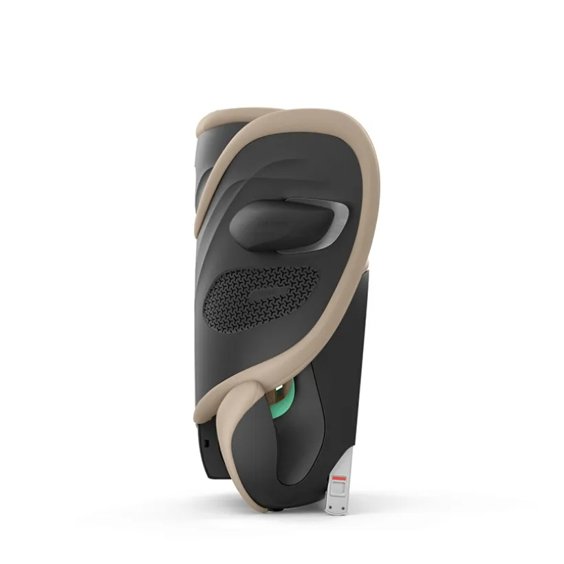 Siège-auto pliable Solution G2 i-Fix tissu Plus almond beige