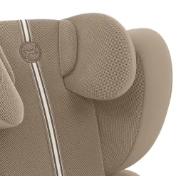 Siège-auto pliable Solution G2 i-Fix tissu Plus almond beige