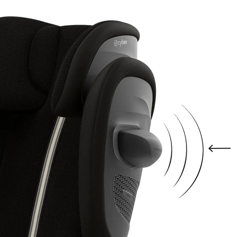 Siège-auto pliable Solution G2 i-Fix Plus moon black