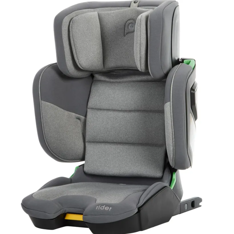 Siège-auto pliant i-Size et Isofix Rider 100-150 cm gris