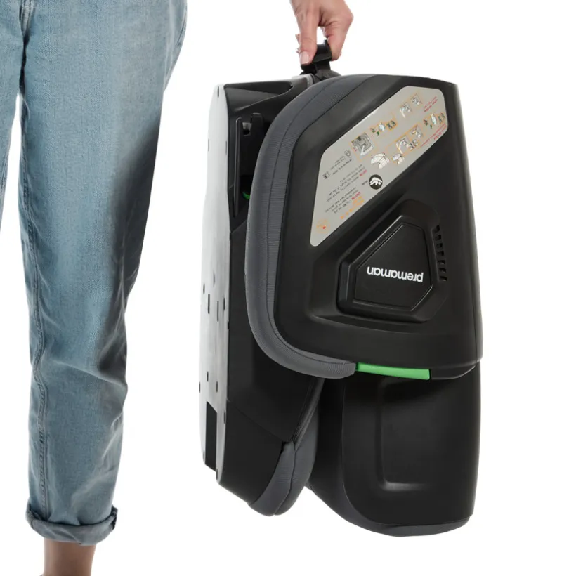 Siège-auto pliant i-Size et Isofix Rider 100-150 cm gris