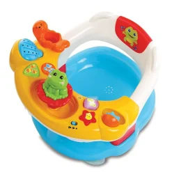 Siège de bain interactif 2-en-1