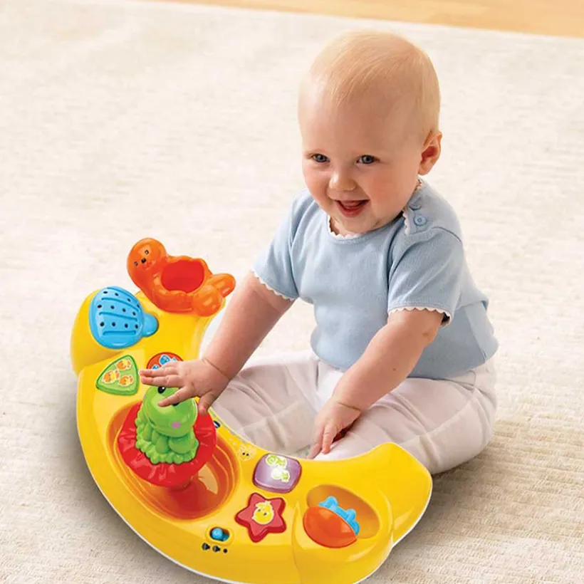 Siège de bain interactif 2-en-1