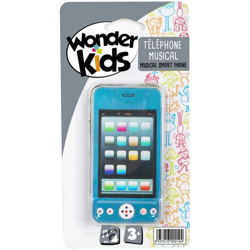 Smartphone musical (coloris aléatoire)