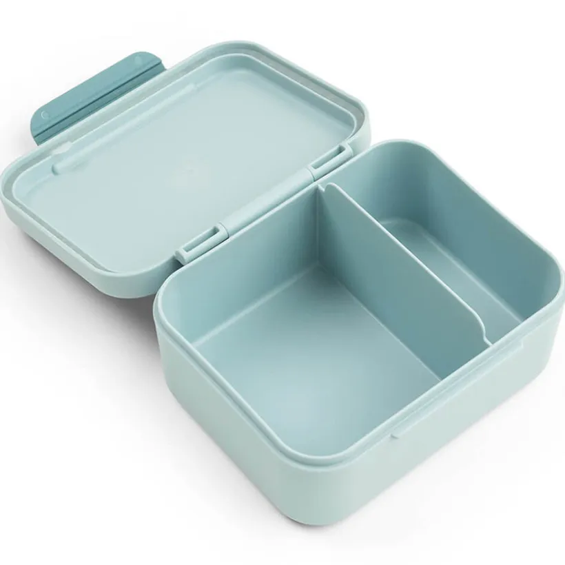 Snackbox avec piques snack Tiny Farm Bleu