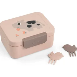 Snackbox avec piques snack Tiny Farm Rose
