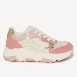 Sneakers à empiècements pailletés pour fille