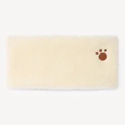 Snood uni effet moutonné doublé en micropolaire pour bébé