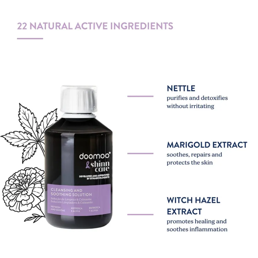 Solution nettoyante et apaisante 200ml