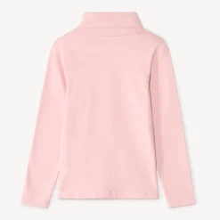 Sous-pull à col roulé fantaisie pour fille