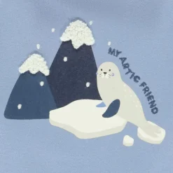 Sous-pull à col roulé motif Arctique pour bébé garçon