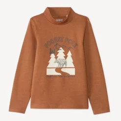 Sous-pull printé à col montant pour garçon