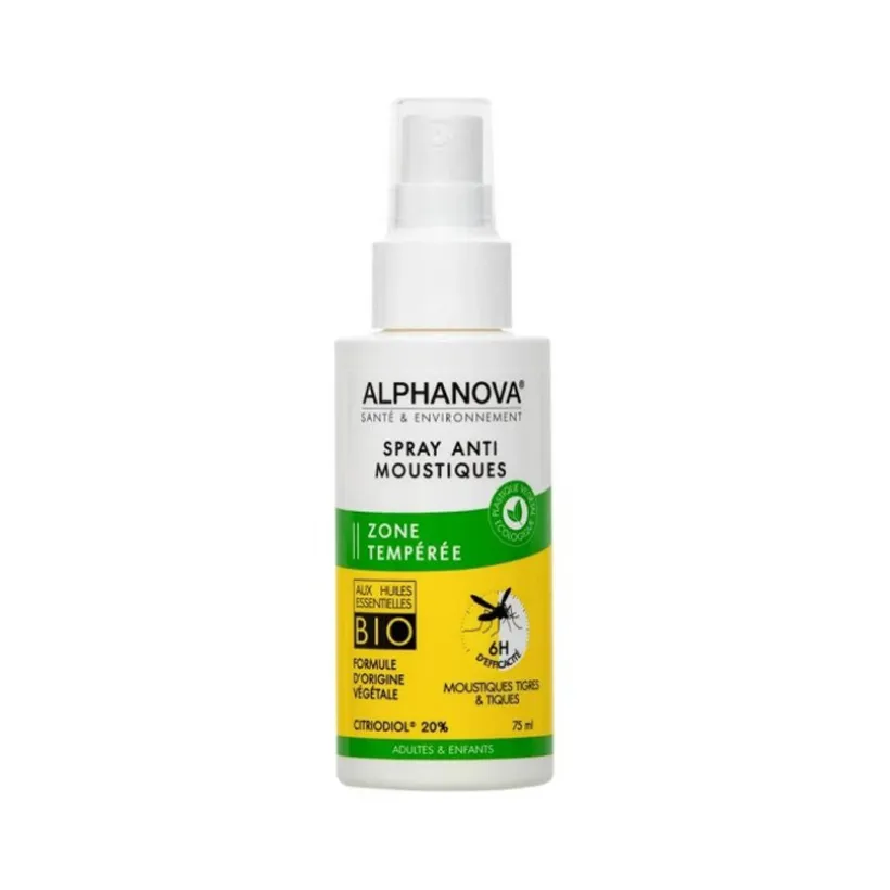 Spray anti-moustiques Zone tempérée 75ml