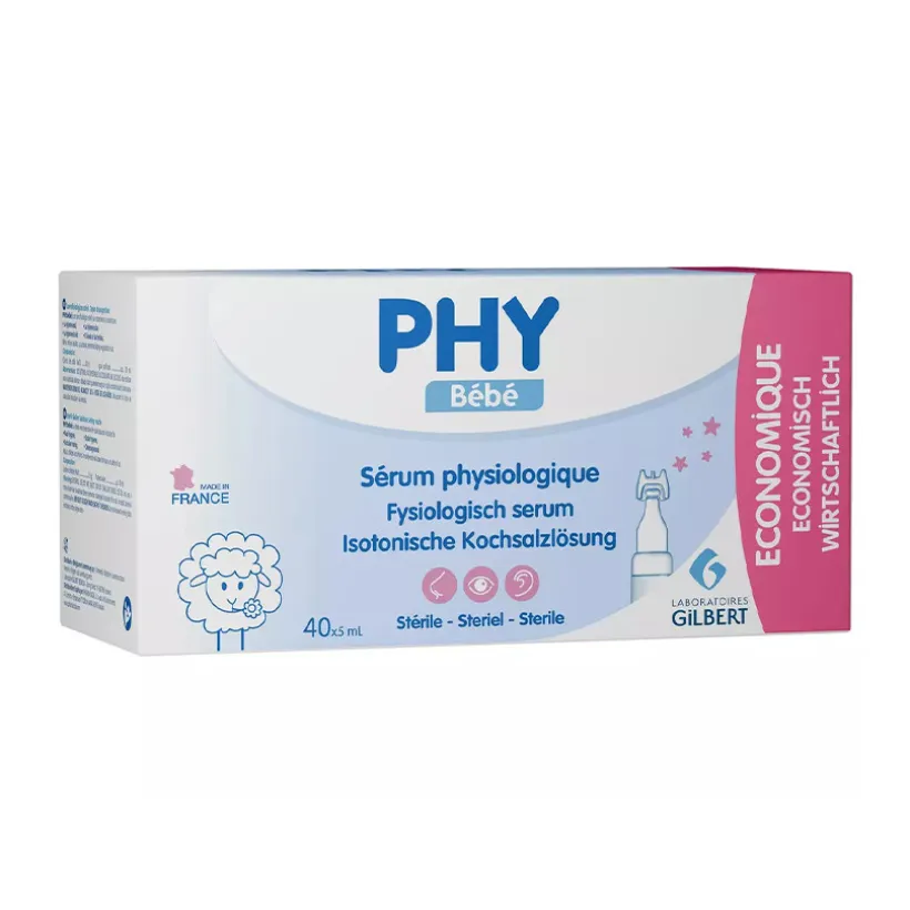 Sérum physiologique 40 x 5 ml