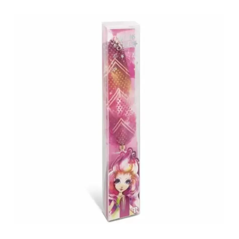 Stylo à bille avec plume décorative (modèle aléatoire)