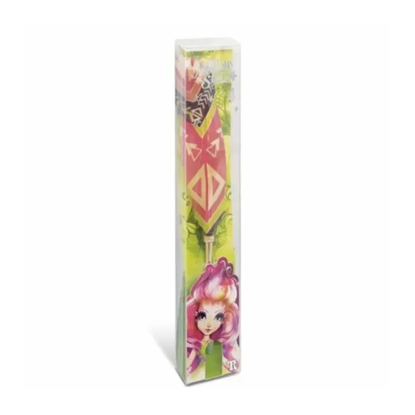 Stylo à bille avec plume décorative (modèle aléatoire)