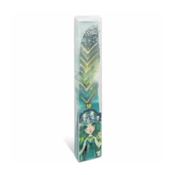 Stylo à bille avec plume décorative (modèle aléatoire)