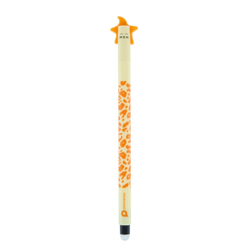 Stylo chat à encre gel effaçable