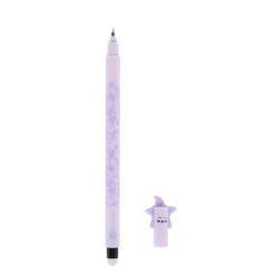 Stylo chat à encre gel effaçable