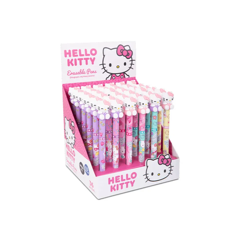 Stylo effaçable rétractable Hello Kitty (modèle aléatoire)