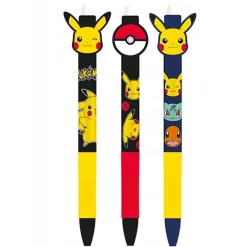 Stylo éffacable Pokemon- choix coloris aléatoire- 1pc