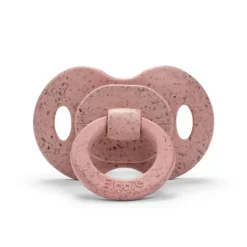 Sucette orthodontique en bambou 3M+ Faded rose