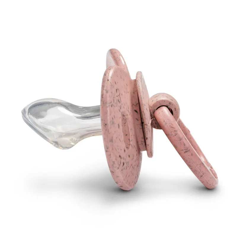 Sucette orthodontique en bambou 3M+ Faded rose