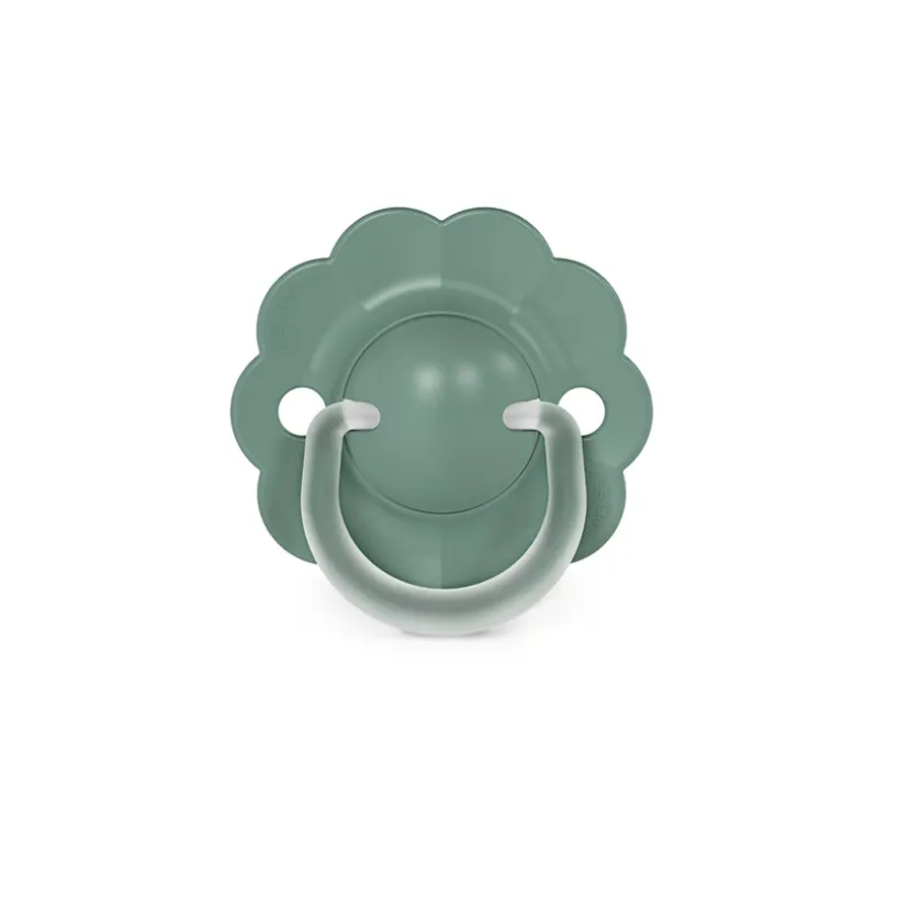 Sucette physiologique en silicone SX PRO Wonder 6-18M vert intense