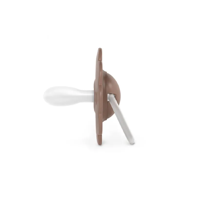Sucette physiologique en silicone SX PRO Wonder 6-18M Marron