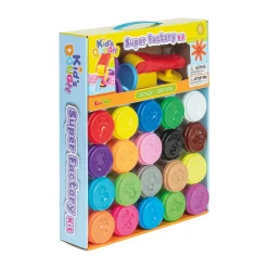 Super fabrique de pâte à modeler multicolore