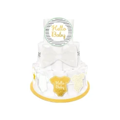 Support décoratif gâteau de couches Hello Baby