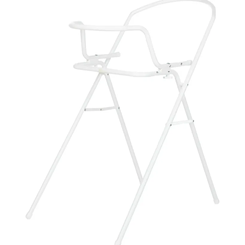 Support en métal pour baignoire Bébé blanc