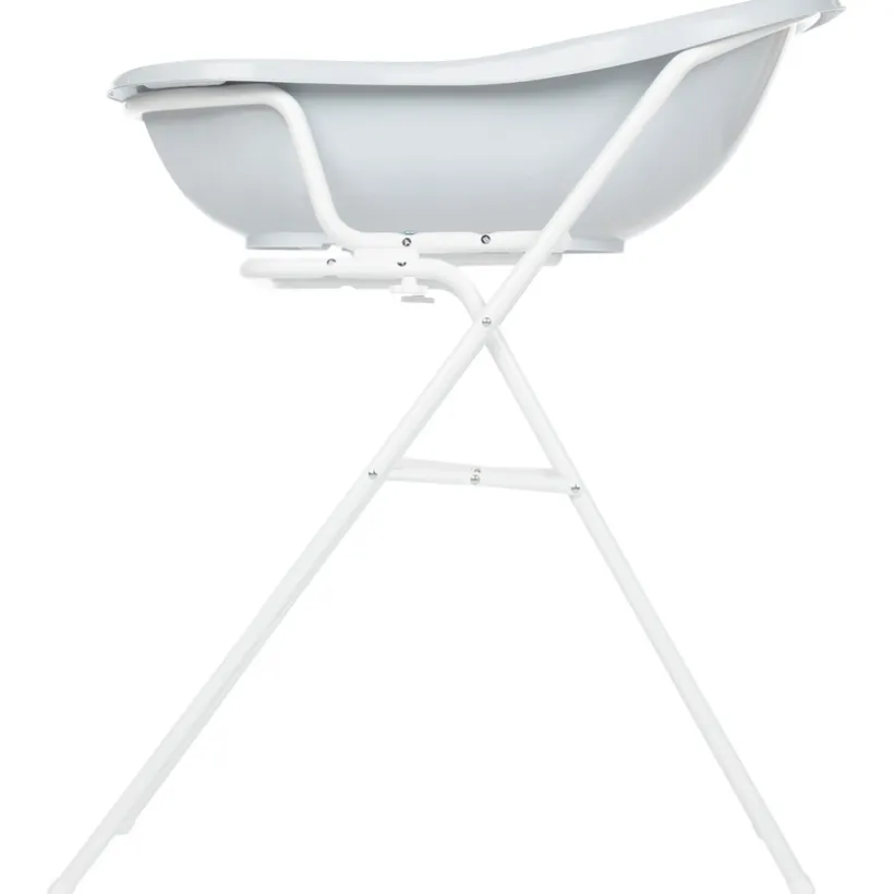 Support en métal pour baignoire Bébé blanc