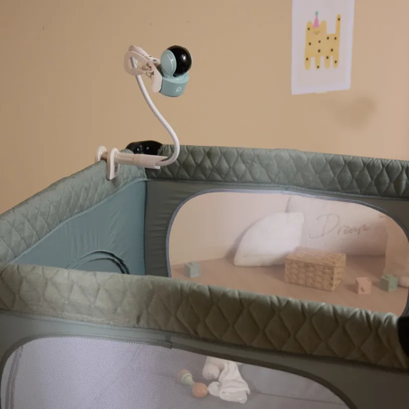 Support universel pour babyphone blanc