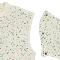 Surpyjama imprimé à manches amovibles pour bébé fille
