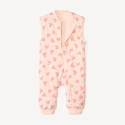 Surpyjama imprimé à manches amovibles pour bébé fille