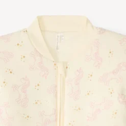 Surpyjama imprimé à manches amovibles pour bébé fille