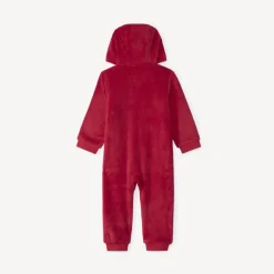 Surpyjama ludique de Noël en sherpa pour bébé fille