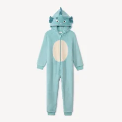 Surpyjama ludique Dragon en sherpa pour garçon