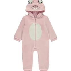 Surpyjama ludique lionne en sherpa pour bébé fille